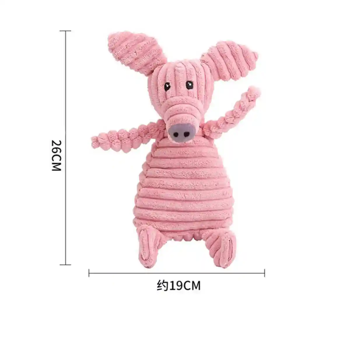 Interactive Plush Animal-Shaped Toy Durable Pet Chew and Play Supplies for Dogs - Image 6