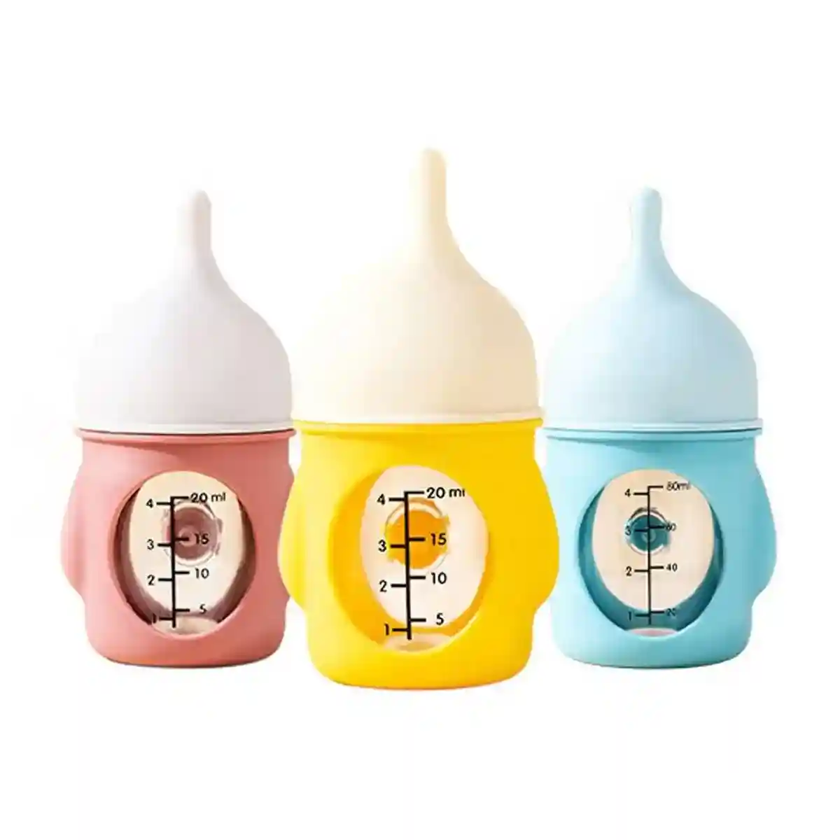 Anti-choking Newborn Puppy Kitten Silicone Bottle Visual Scale - Image 7
