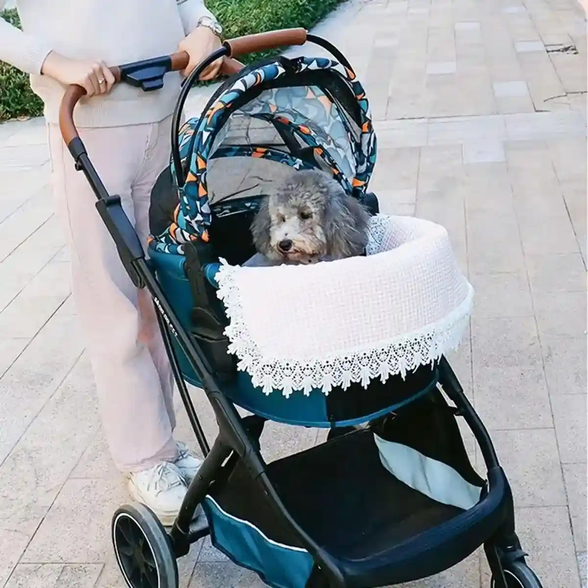 Anti Dirt Pet Car Mats for Cats and Dogs Pushchair Stroller Edge Protector Mat - Image 10