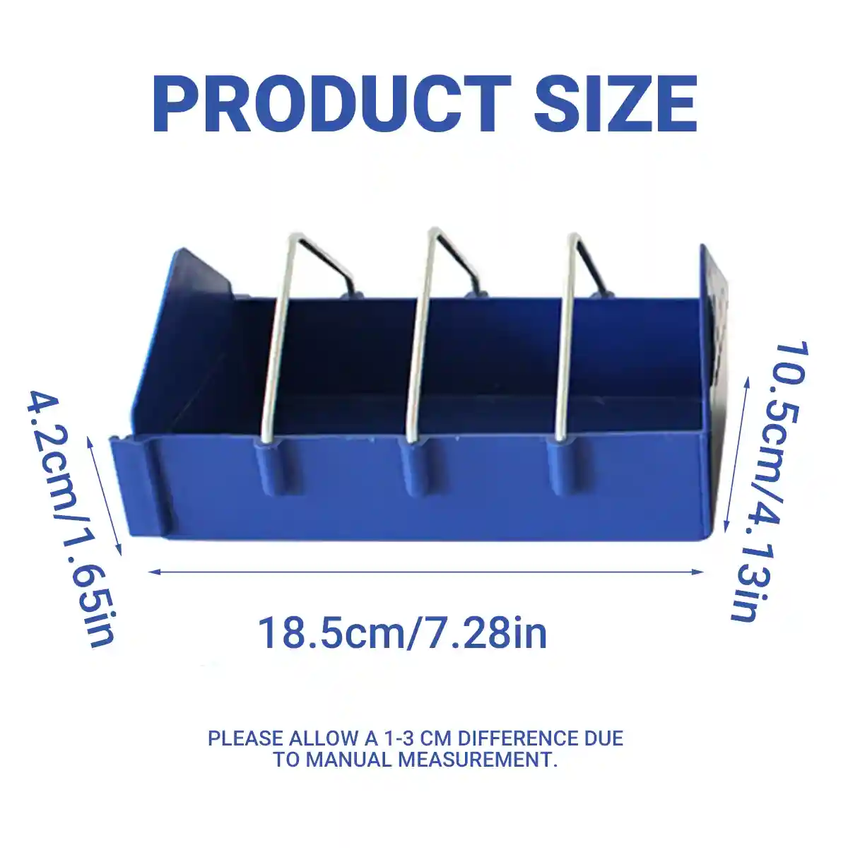 Anti-Spill Pigeon Feeder 2PCS Durable Bird Poultry Feeding Trough - Image 7