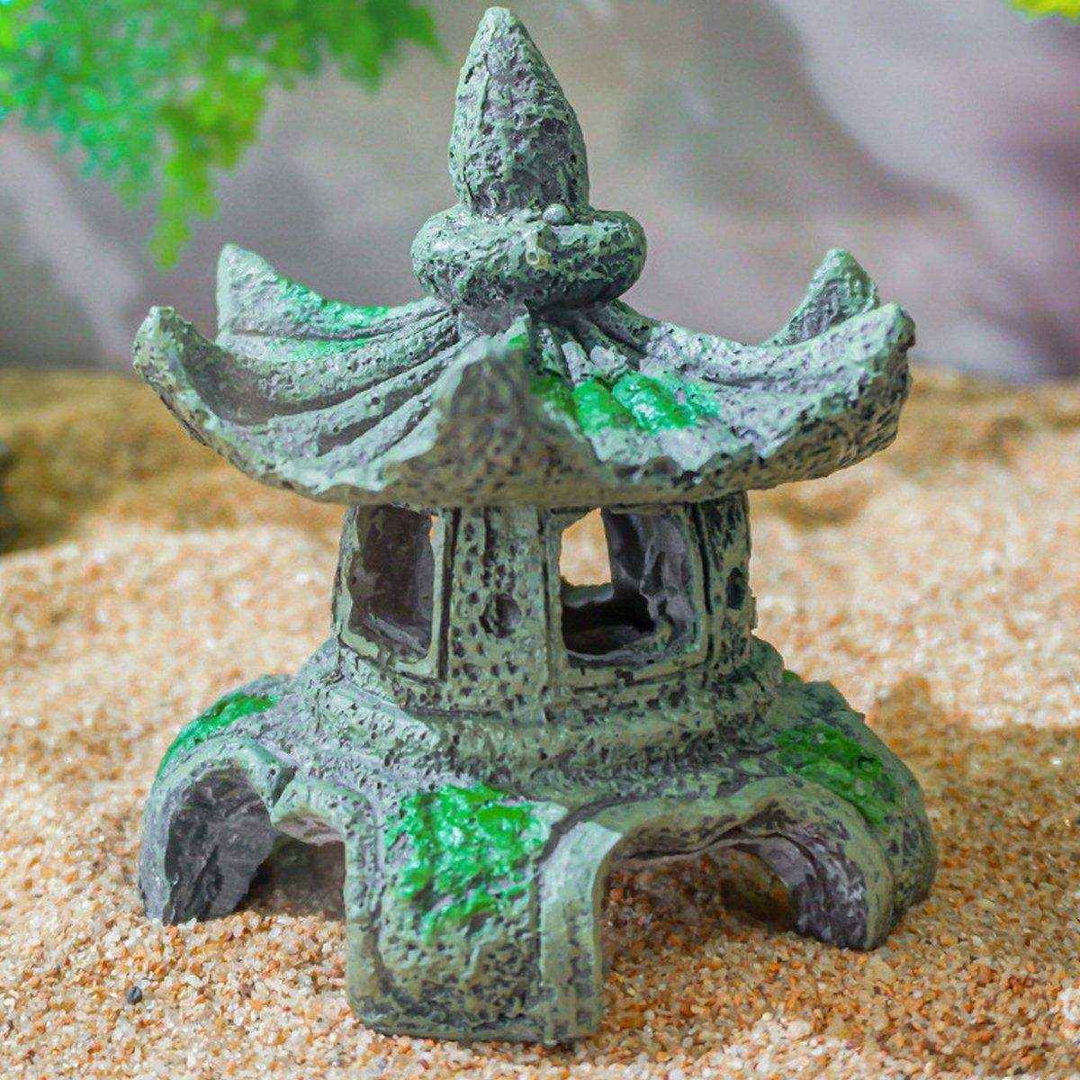 Antique Style Resin Lighthouse for Aquariums - Image 9