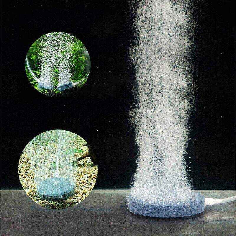 Aquarium Air Stones Round Air Stone Disk Bubble Diffuser 5 Sizes - Image 5