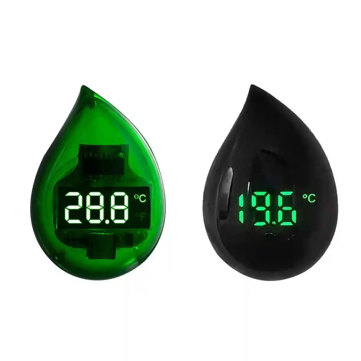 Fish Tank Thermometer Mini Small Electronic High Precision LED Digital Display - Image 3