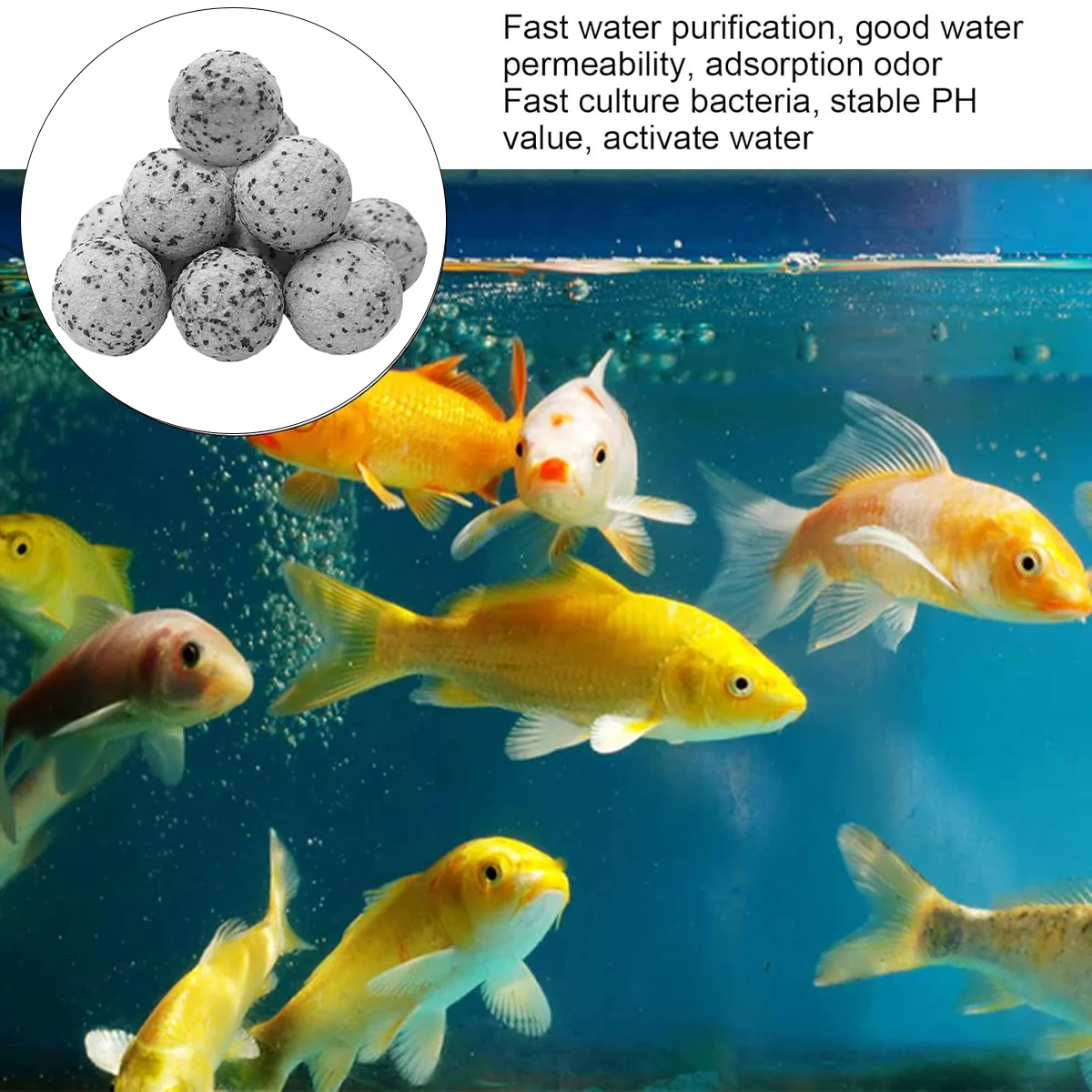 Aquarium Filter Media Quartz Balls 1000ML - Image 9