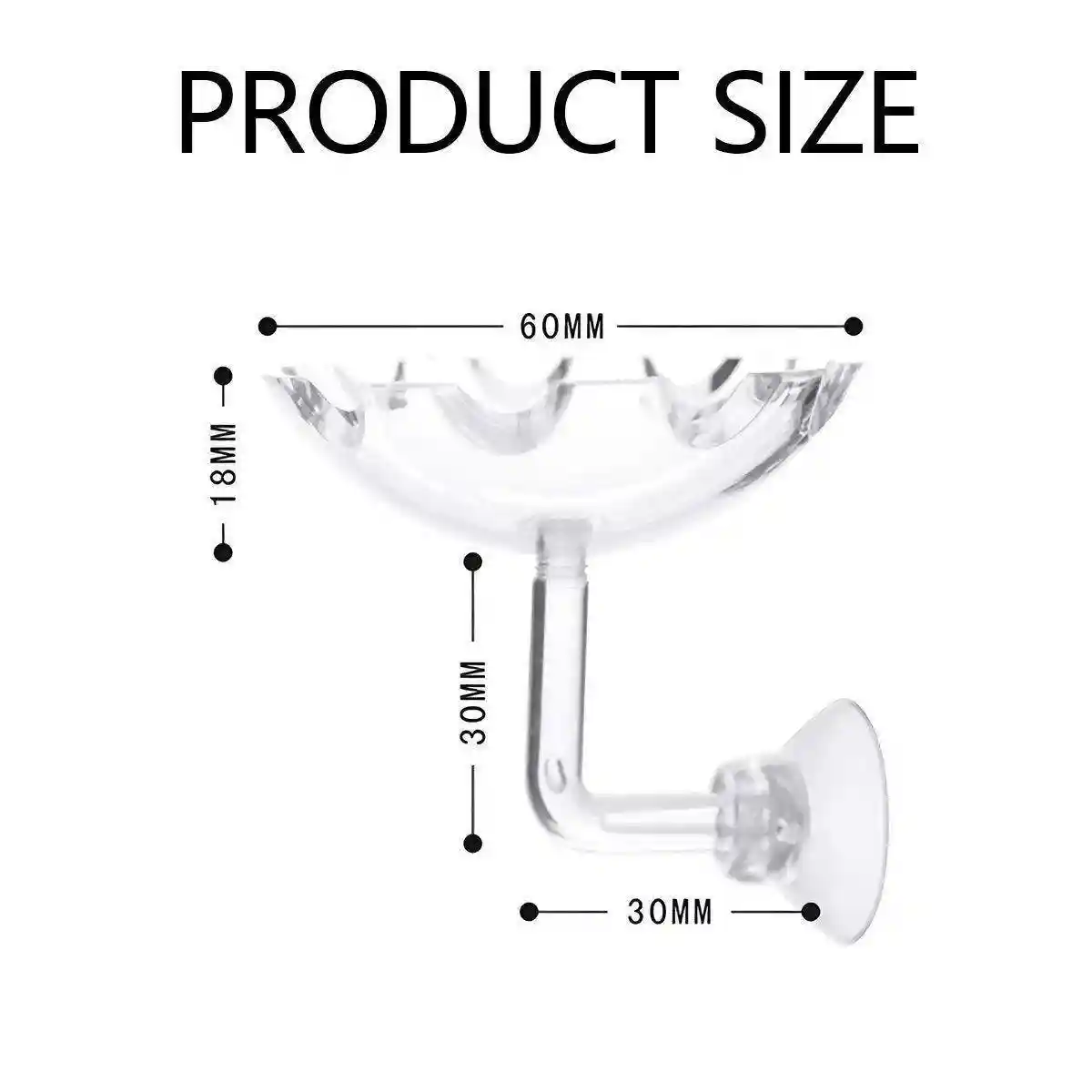 Aquarium Fish Tank Shrimp Food Feeder Clear Arylic Feeding Dish Fish Tank Feeder - Image 8