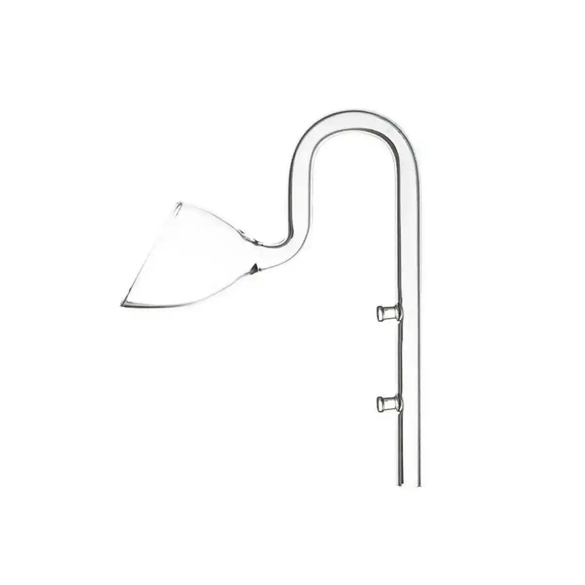 Aquarium Glass Inlet Outlet Pipe Fish Tank Filter Oil Film Remover Plant Holder - Image 17