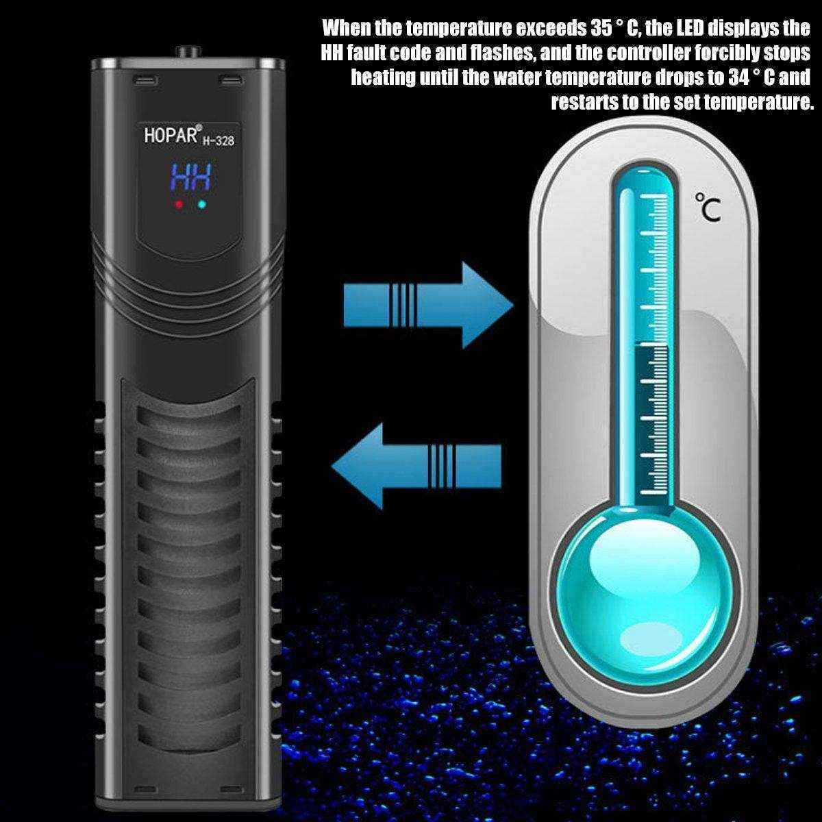 Submersible Aquarium Heater Rod Intelligent Temperature Control with LED Display - Image 5