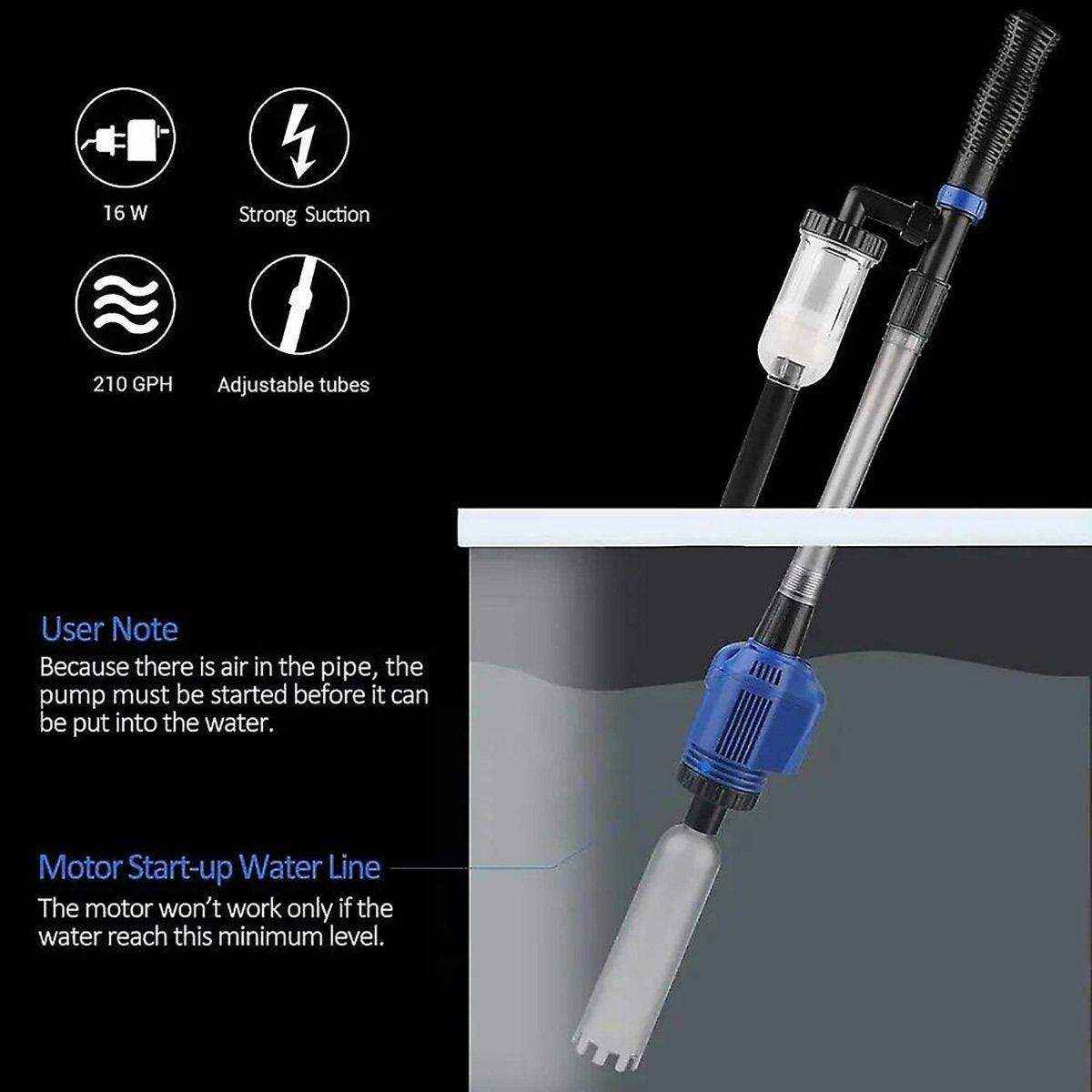 Songbao BO028 Electric Fish Tank Water Changer Multifunctional Sewage Pump - Image 12