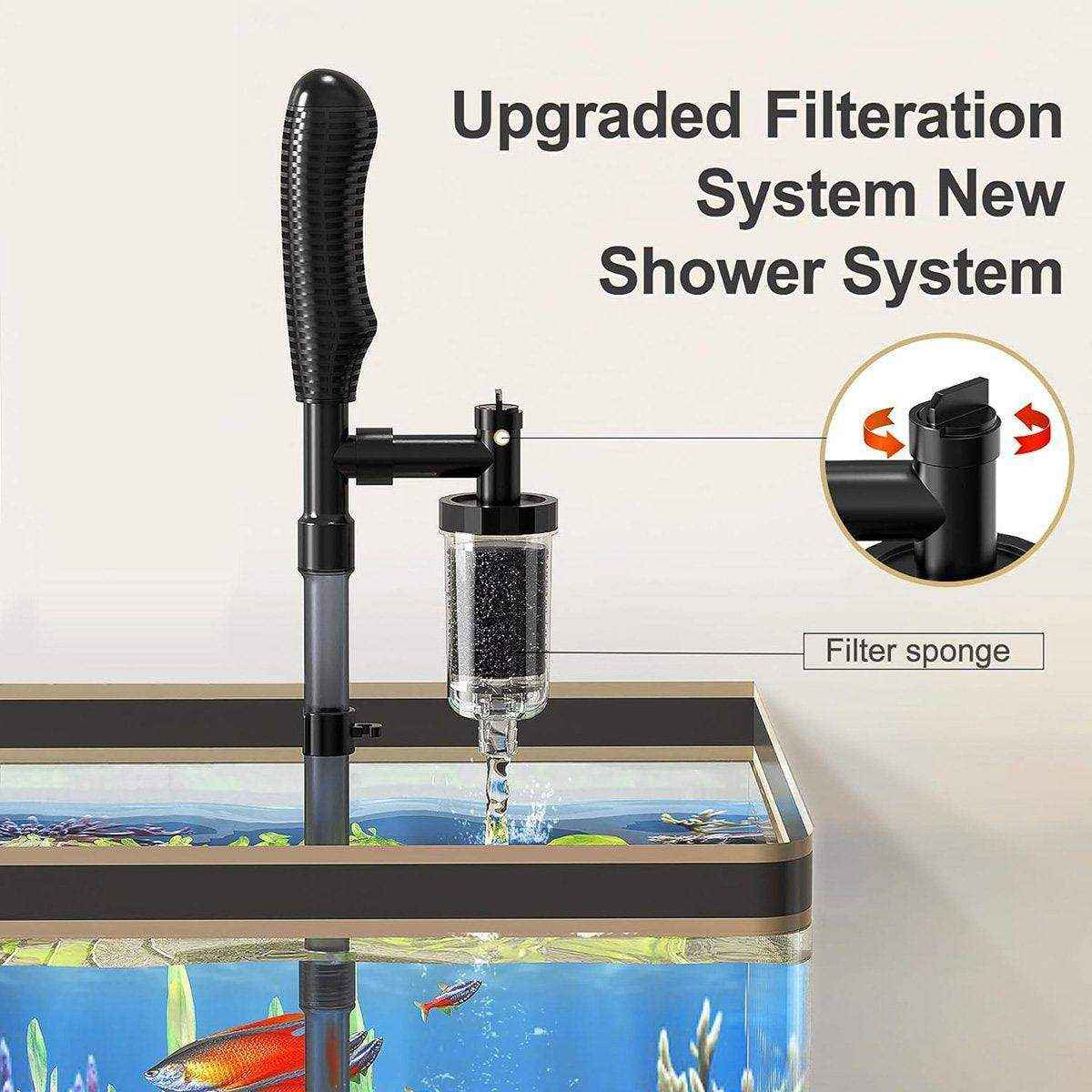 Songbao BO028 Electric Fish Tank Water Changer Multifunctional Sewage Pump - Image 5