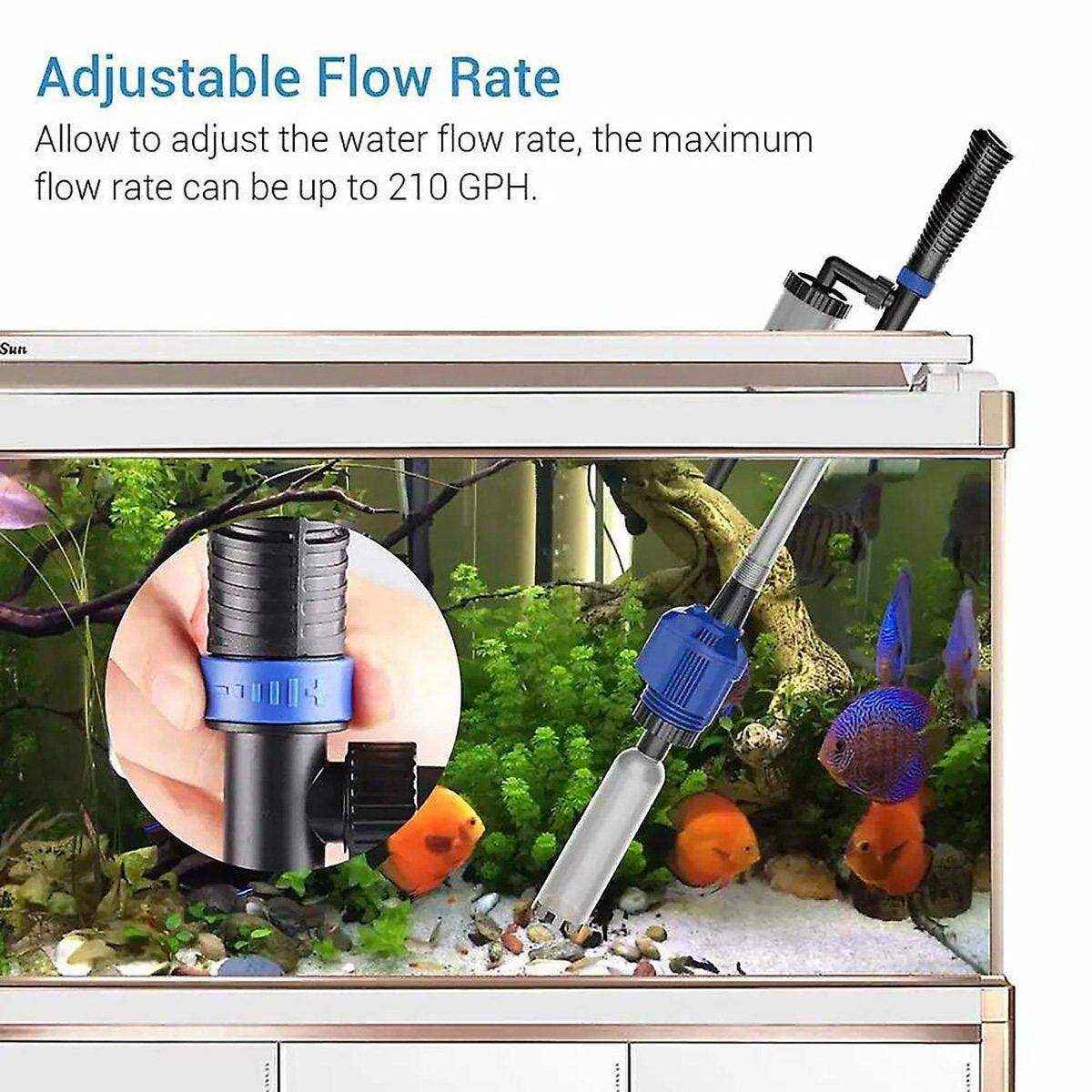 Songbao BO028 Electric Fish Tank Water Changer Multifunctional Sewage Pump - Image 7
