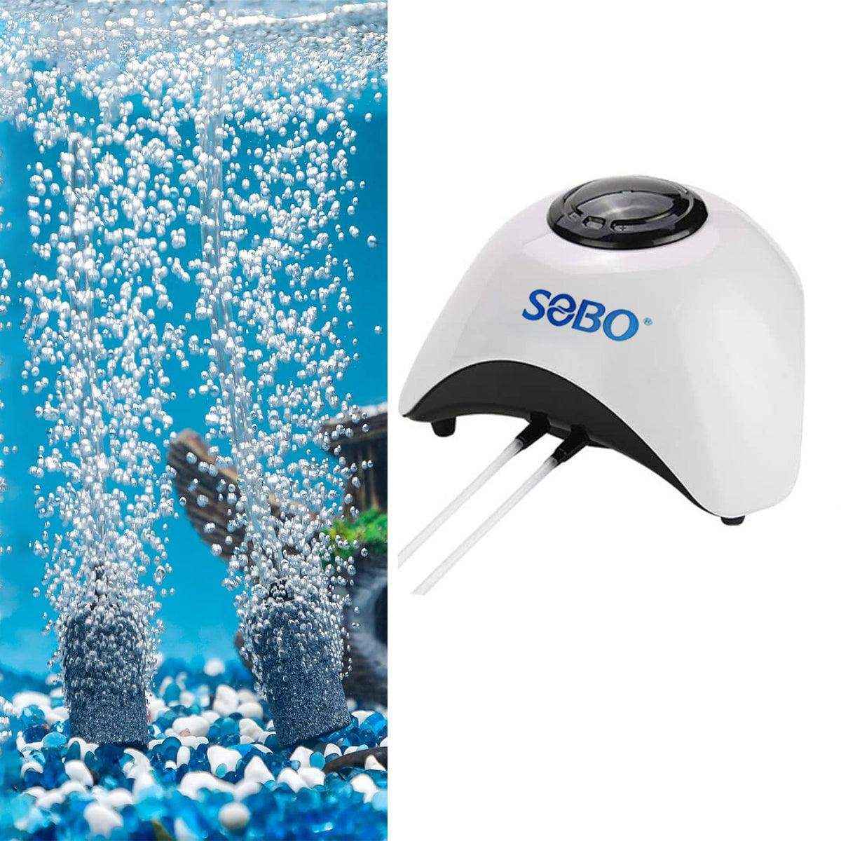 Aquarium Oxygen Pump Quiet Adjustable Bubbler for Fish Tank - Image 11