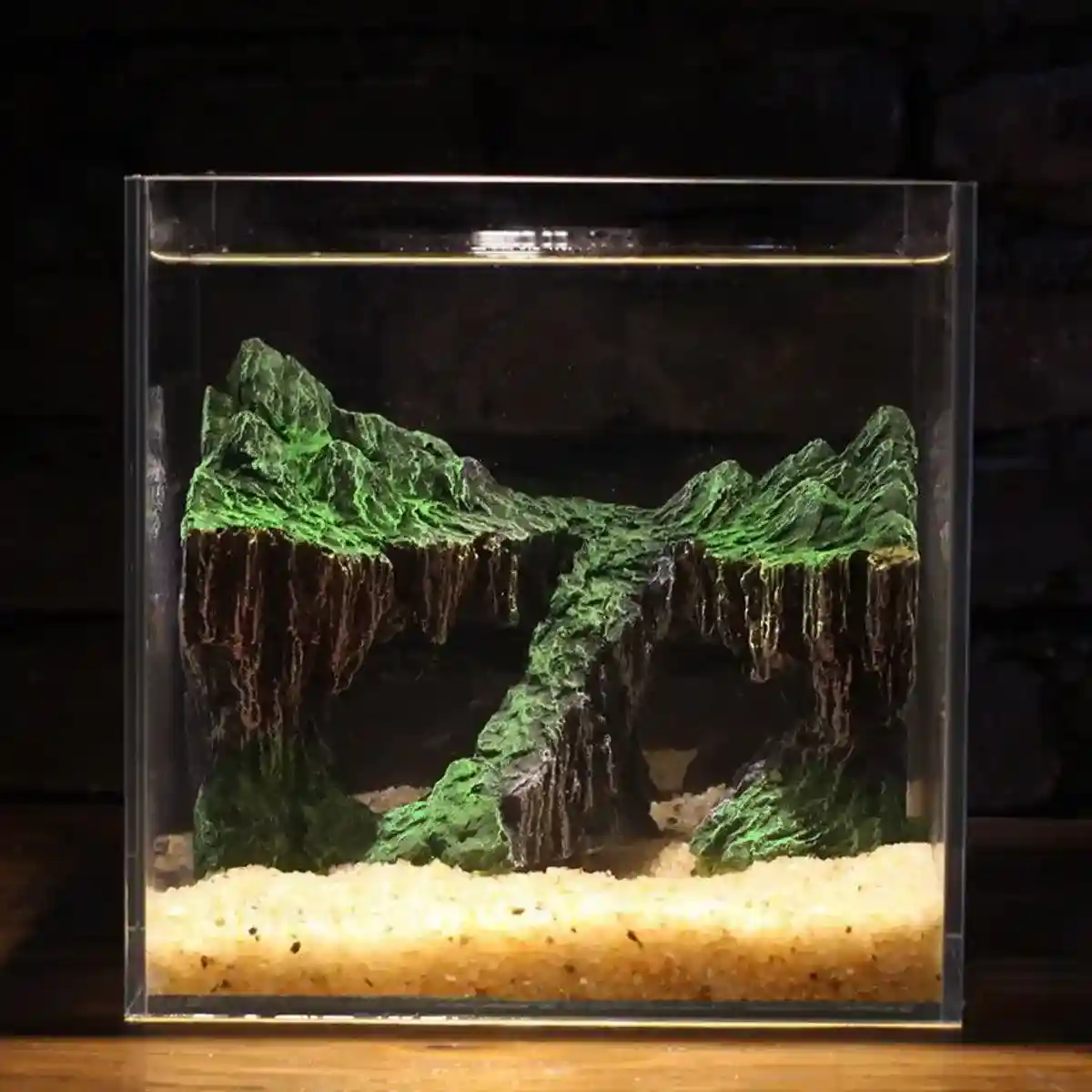 Aquarium Rockery Decoration Natural Rock Cave for Fish & Reptiles - Image 4