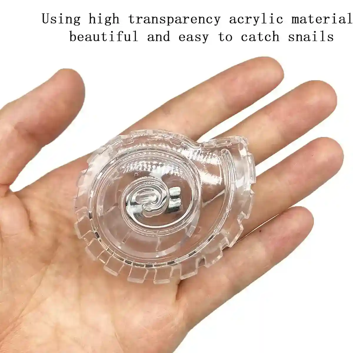 Aquarium Snail Catcher Transparent PC Trap Safe & Effective for Fish Tanks - Image 11
