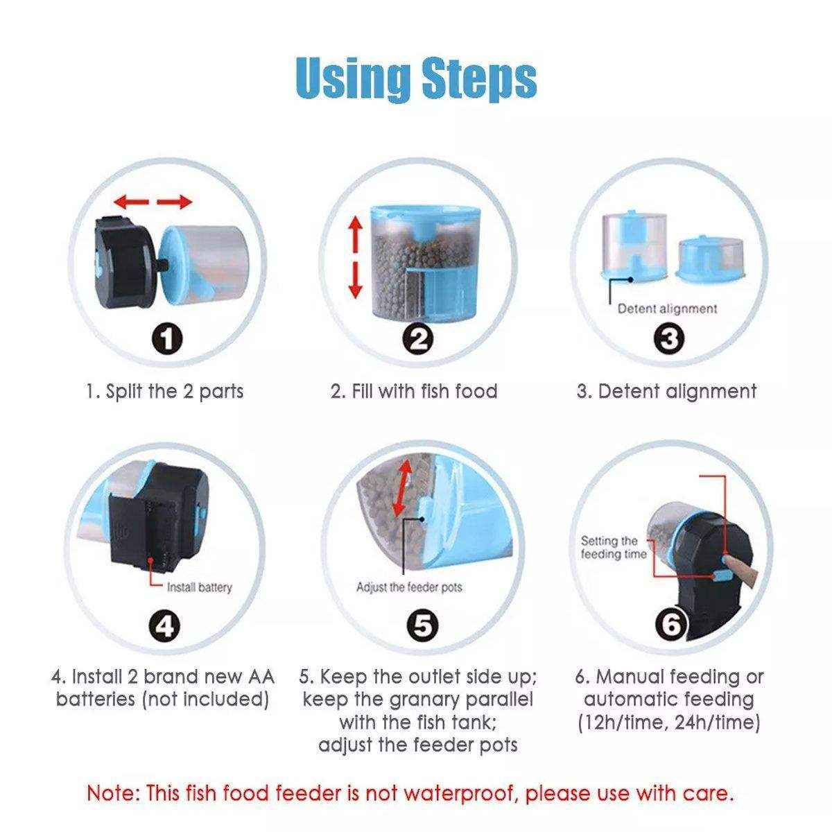Aquarium Tank Automatic Feeder for Precise Fish Feeding - Image 11