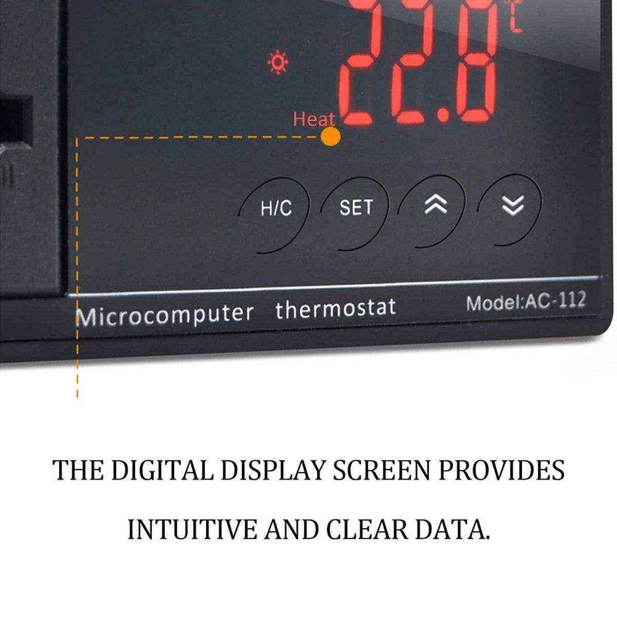 Reliable Aquarium Temperature Controllers with Dual Socket and Digital Display - Image 5