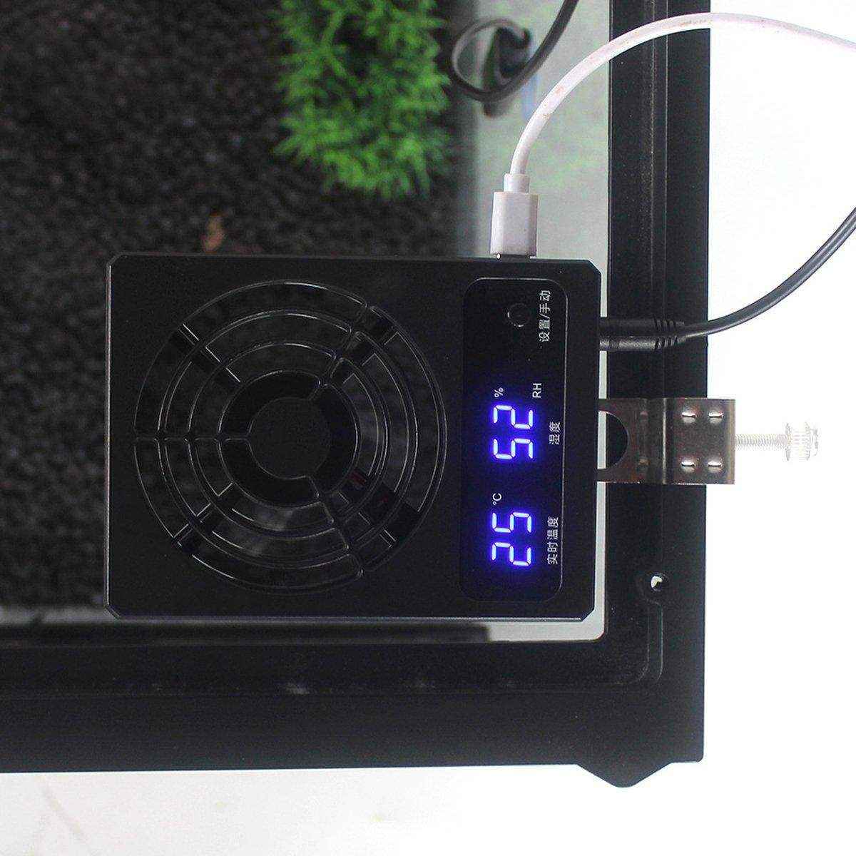 Ventilation Fans For Reptile Enclosure Temperature Controlled Fan - Image 12