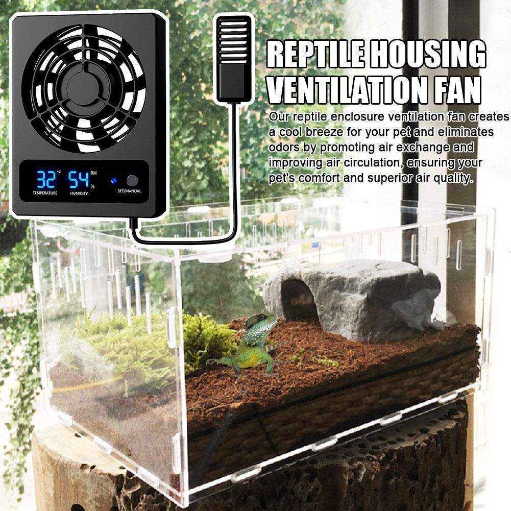 Ventilation Fans For Reptile Enclosure Temperature Controlled Fan - Image 24