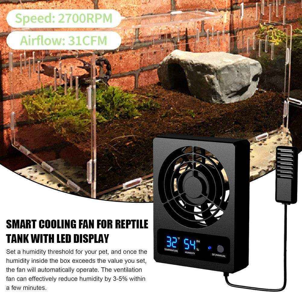 Ventilation Fans For Reptile Enclosure Temperature Controlled Fan - Image 25