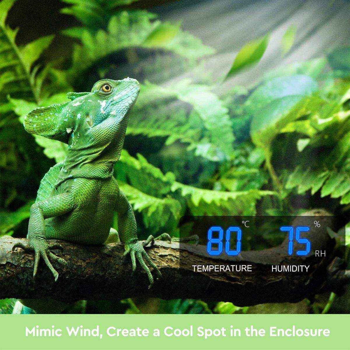 Ventilation Fans For Reptile Enclosure Temperature Controlled Fan - Image 5