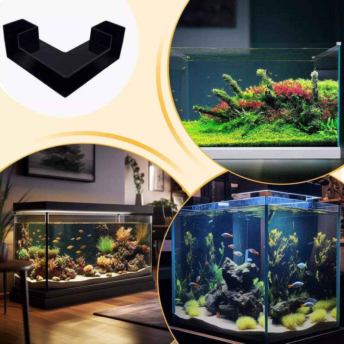 Creative Fish Hideout Aquarium Tunnel Space-Saving Underwater Shelter - Image 11
