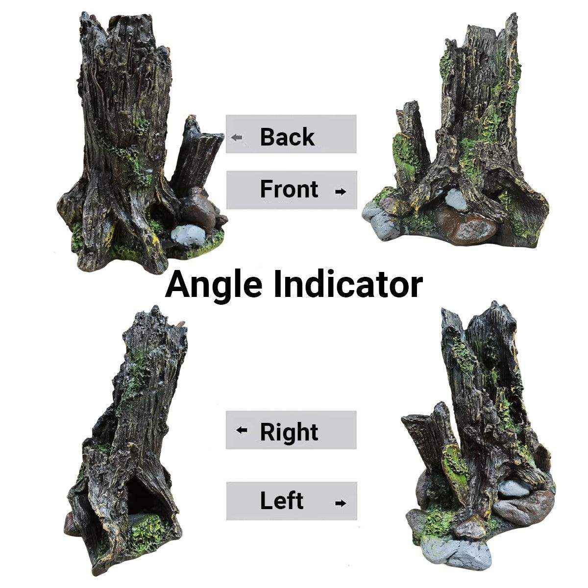 Natural Driftwood Style Aquarium Wood Decor Resin Ornament - Image 4