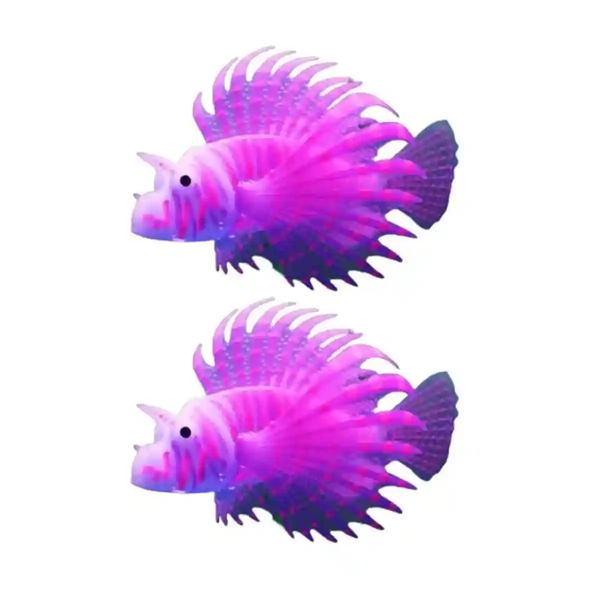 Artificial Aquarium Fish Decorations Silicone Betta Moving Floating Small Fish - Image 19