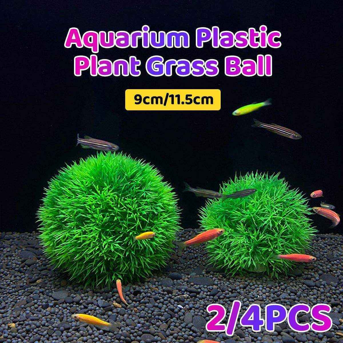 Artificial Aquarium Plants Lifelike Artificial Aquarium Grass Balls