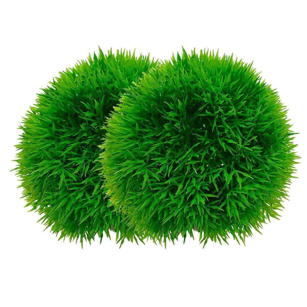 Artificial Aquarium Plants Lifelike Artificial Aquarium Grass Balls - Image 17