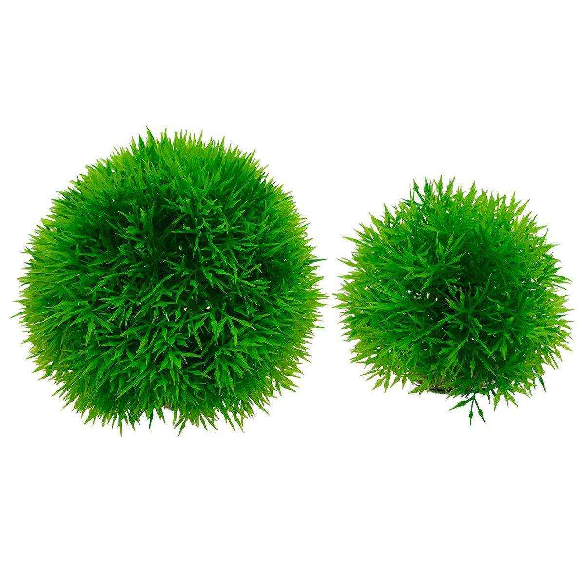 Artificial Aquarium Plants Lifelike Artificial Aquarium Grass Balls - Image 2