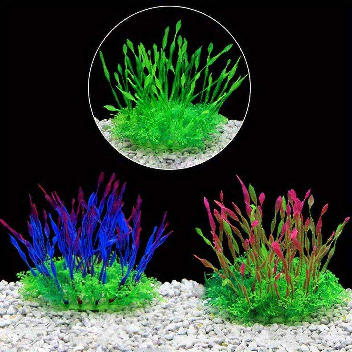 Artificial Aquarium Grass Vibrant Decorative Plants for Fish Tanks - Image 12