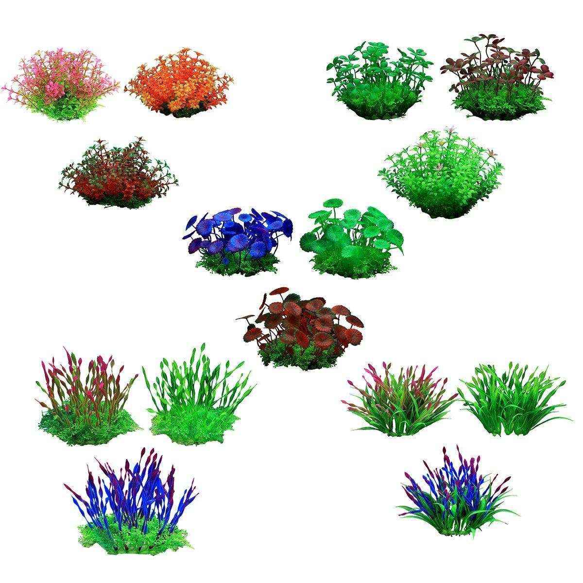 Artificial Aquarium Grass Vibrant Decorative Plants for Fish Tanks - Image 2
