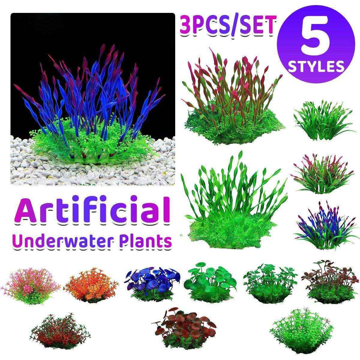 Artificial Aquarium Grass Vibrant Decorative Plants for Fish Tanks - Image 3