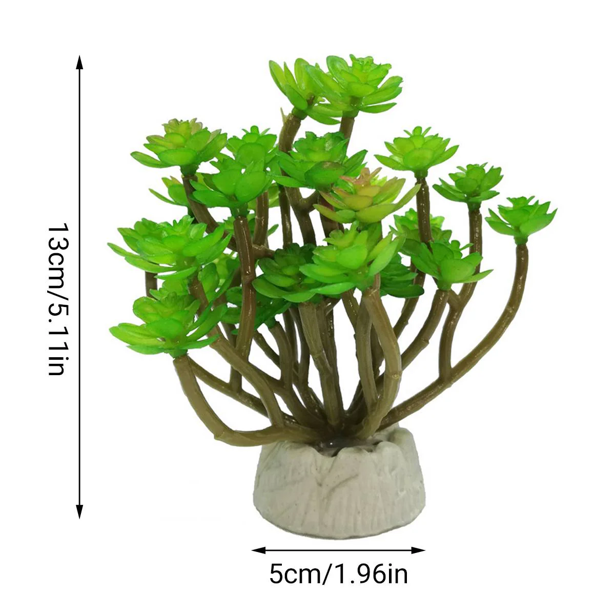 Artificial Aquarium Plant Resin Fish Tank Decor - Image 3