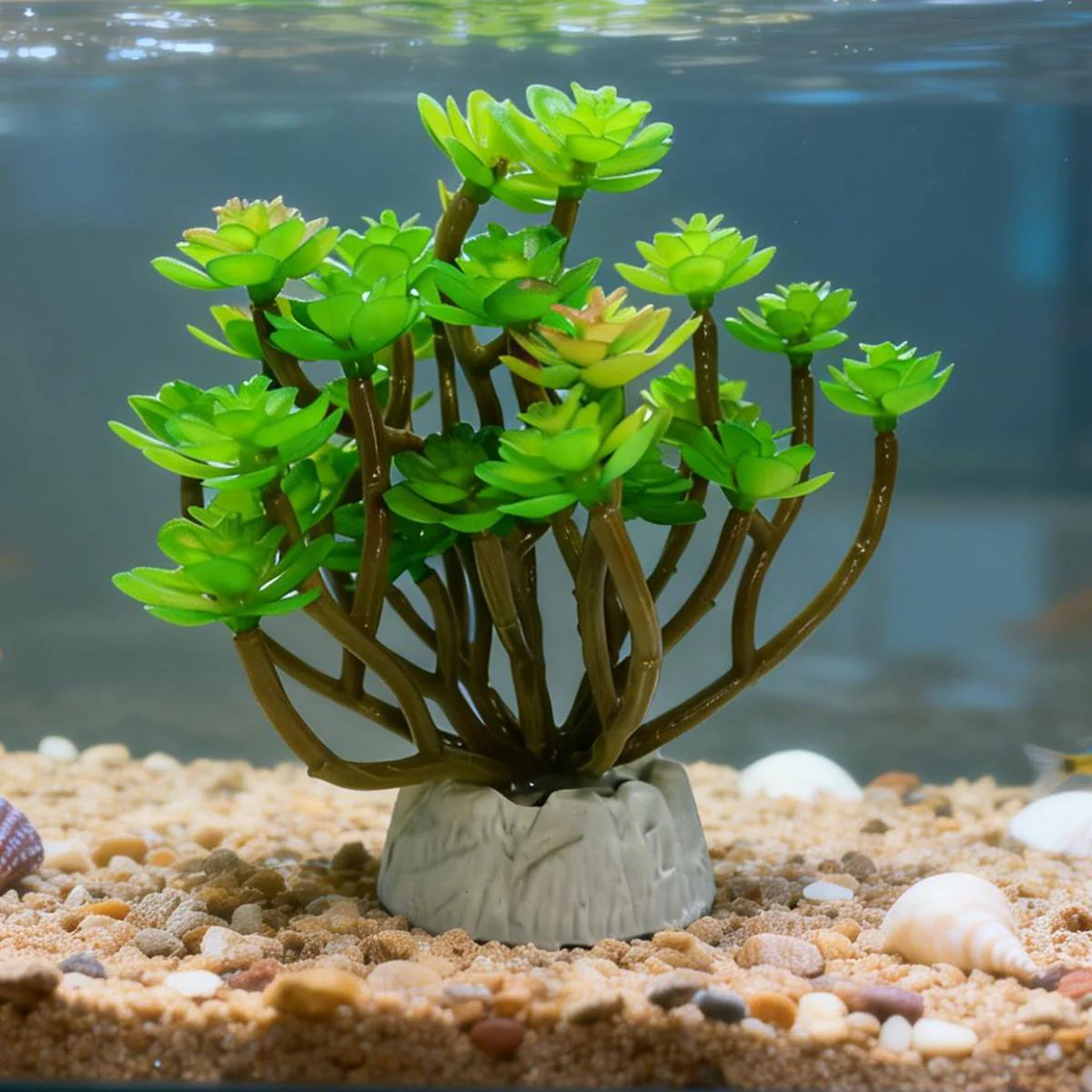 Artificial Aquarium Plant Resin Fish Tank Decor - Image 5