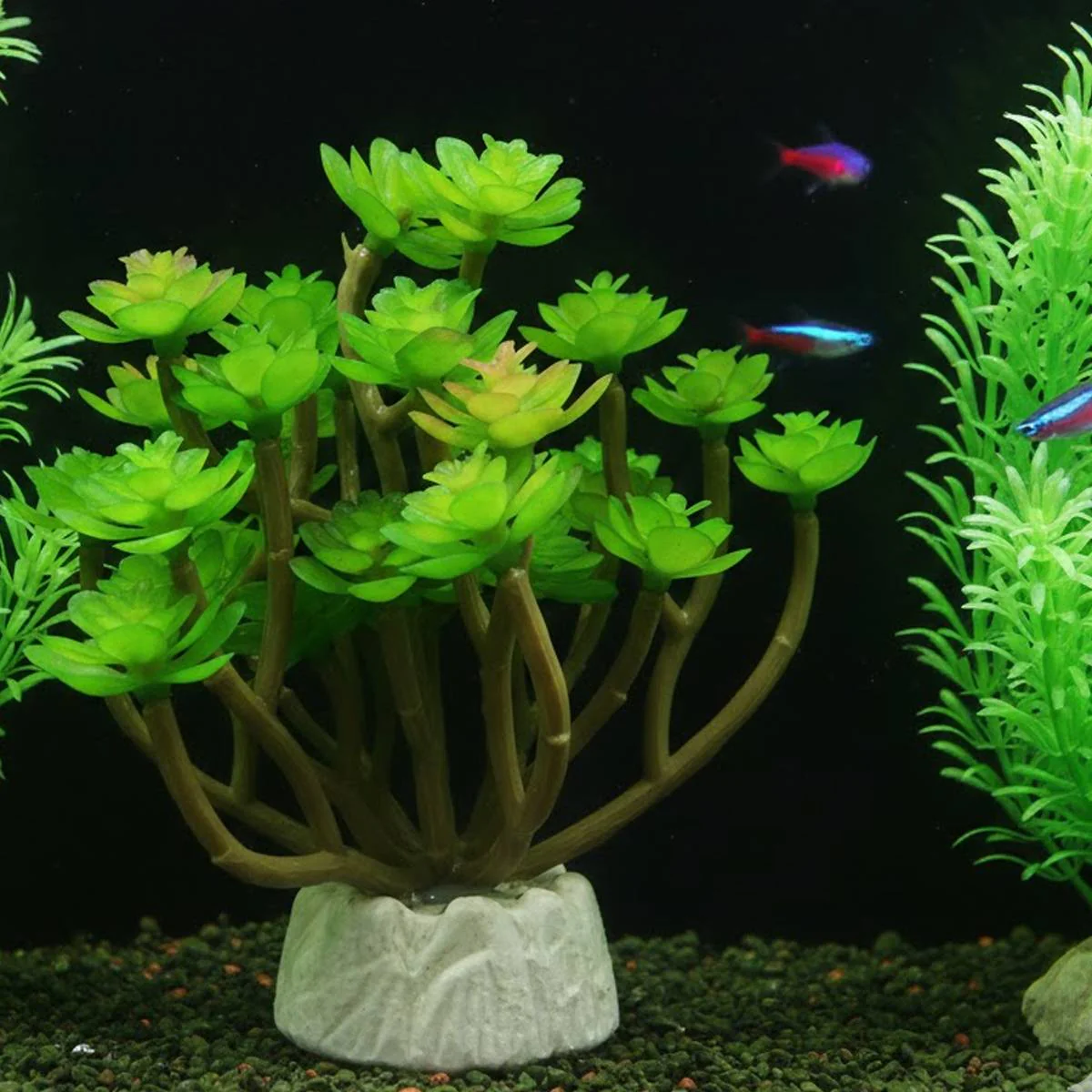Artificial Aquarium Plant Resin Fish Tank Decor - Image 7