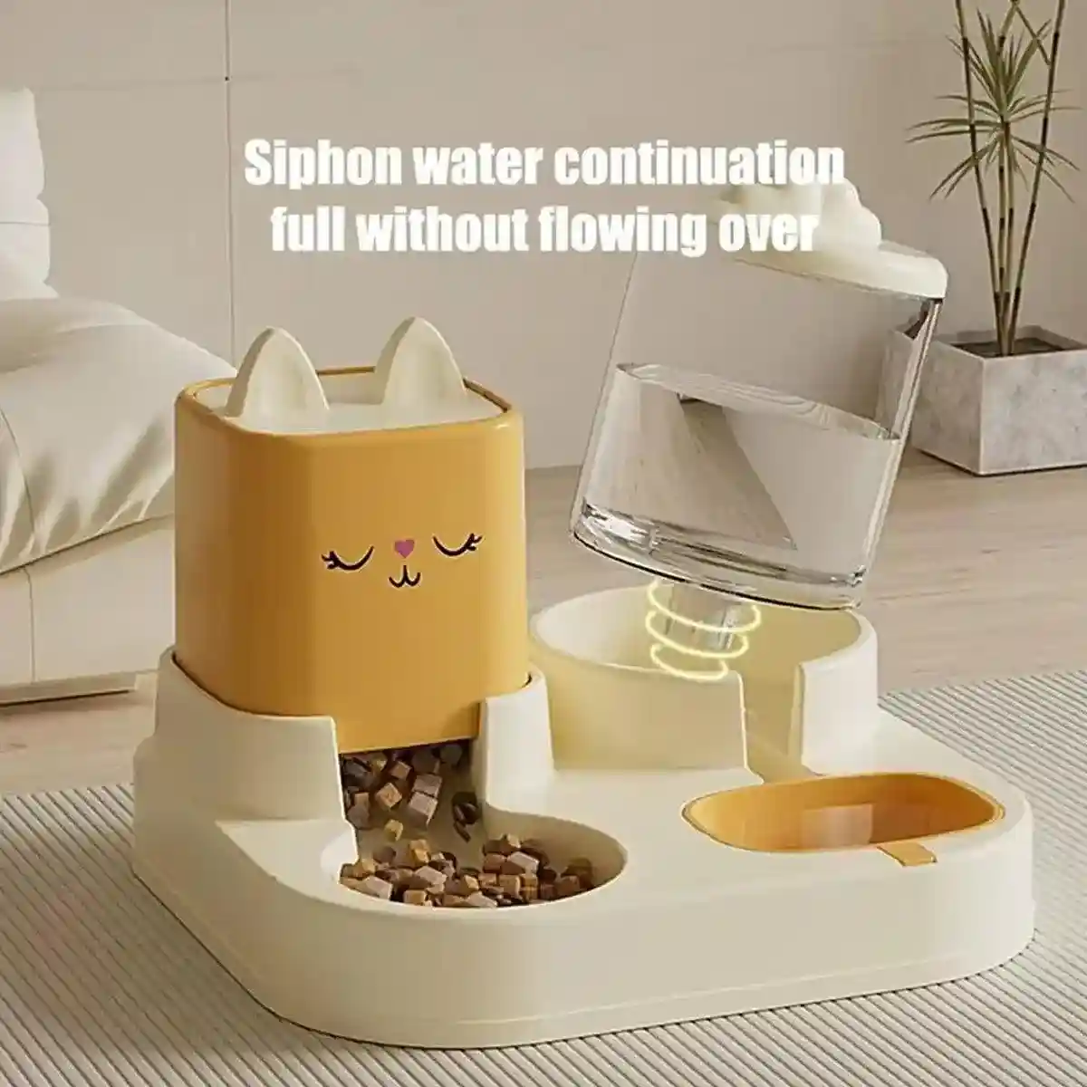 Pet Cartoon Feeding Bowl Universal Water Feeder Cat Dog Food Dish Durable Stand - Image 10
