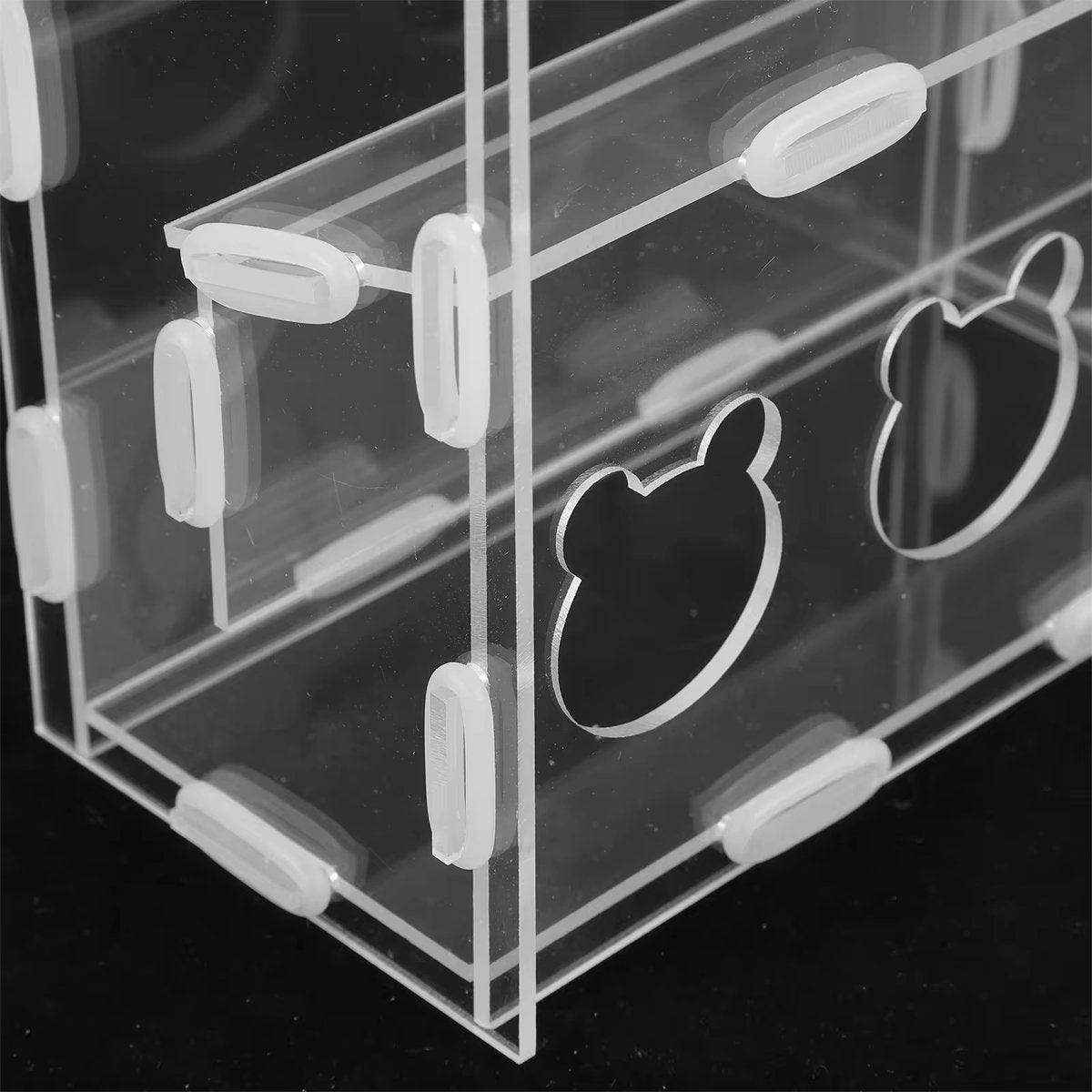 Automatic Acrylic Chicken Feeder Rutin Pet Supplies for Poultry Feeding System - Image 7