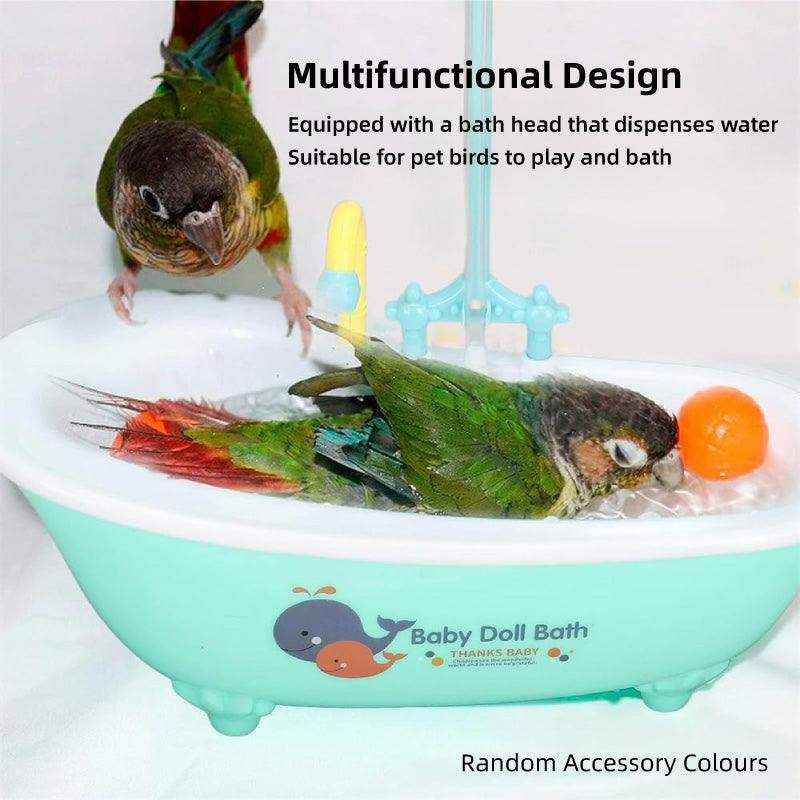 Automatic Bird Cage Bathtub Eco-Friendly Pet Bird Bath with Circulating Water - Image 9