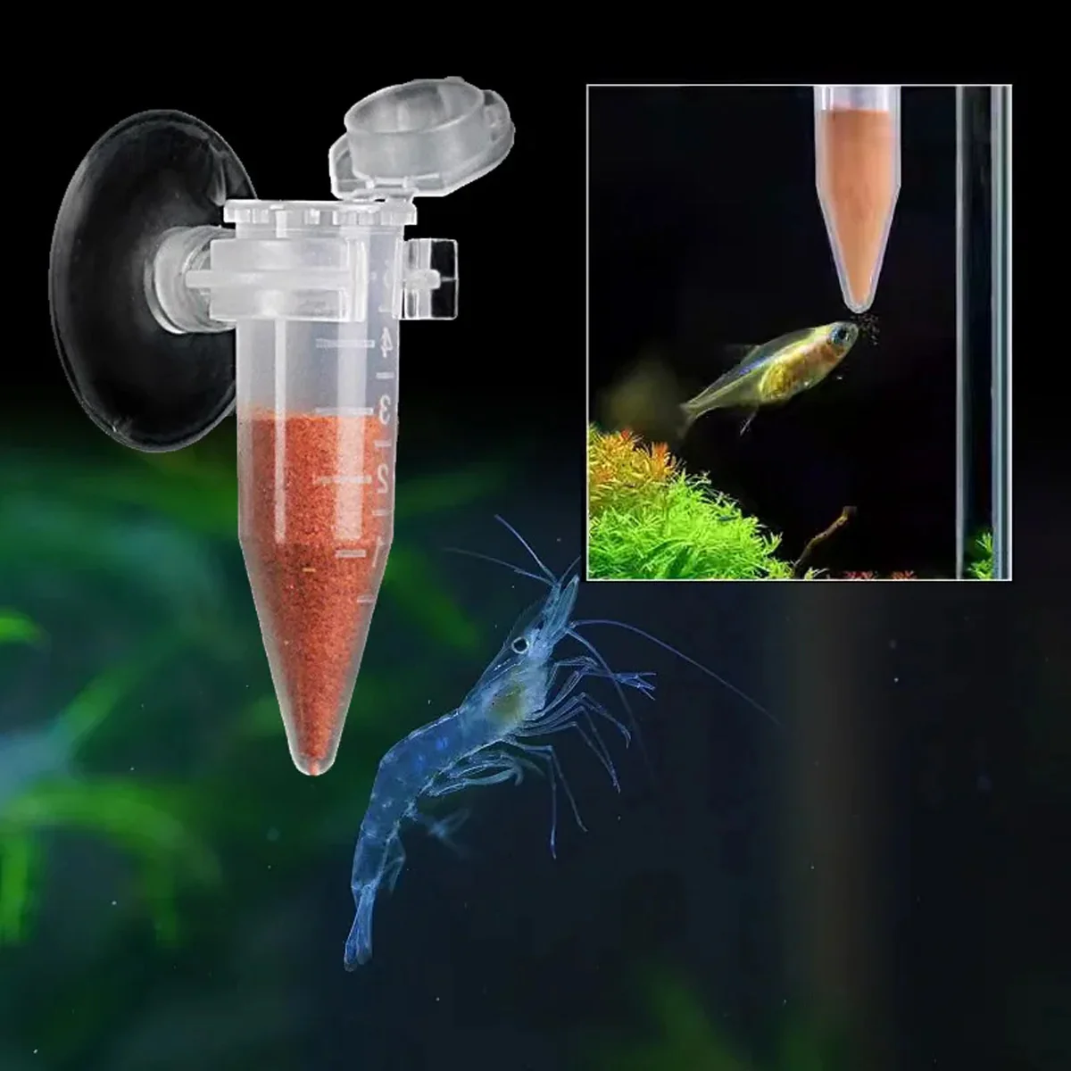 Automatic Fish Feeder With Suction Cup (10PCS) - Image 17