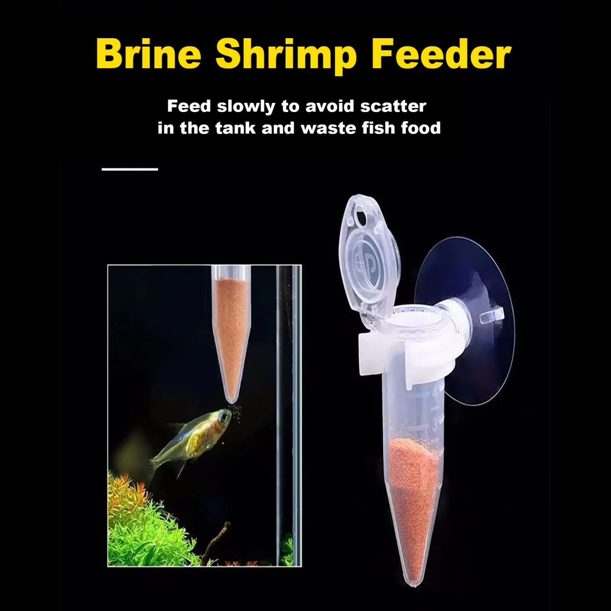 Automatic Fish Feeder With Suction Cup (10PCS) - Image 4