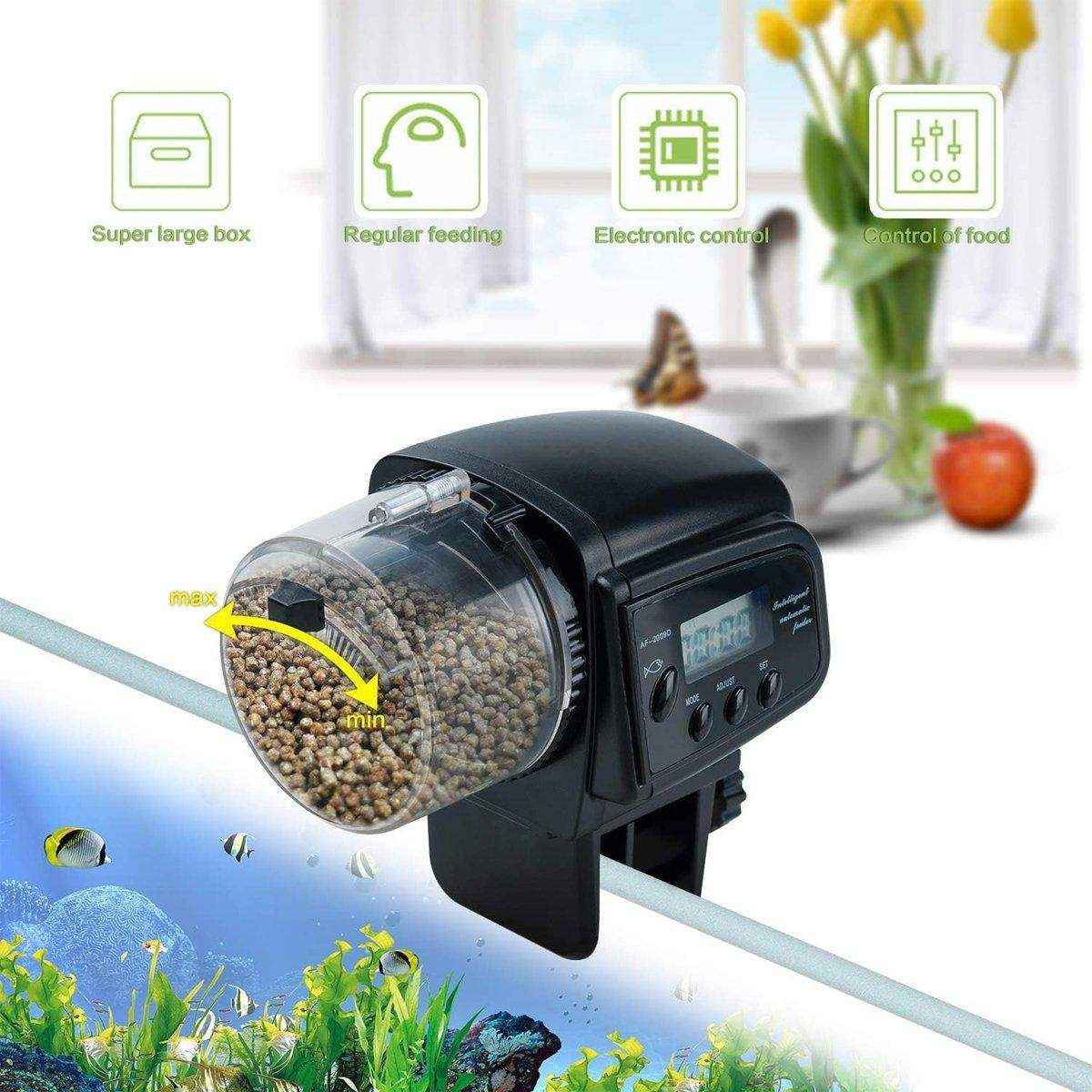 Reliable Automatic Fish Feeder for Convenient Aquarium Care - Image 5