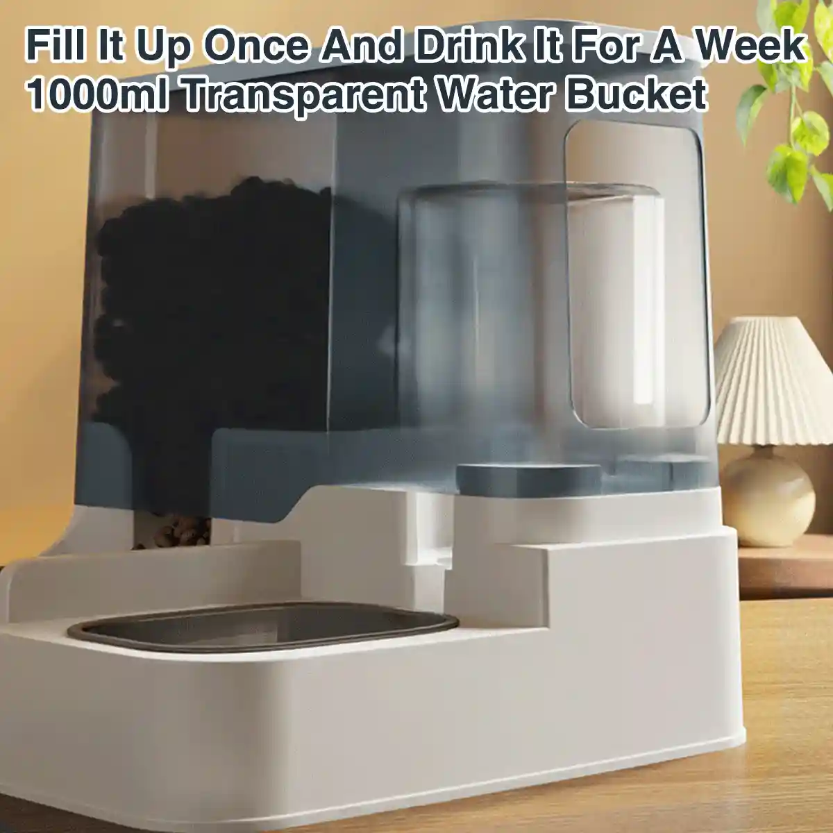 Automatic Cat Feeder & Water Dispenser Ergonomic Design for Comfort - Image 3