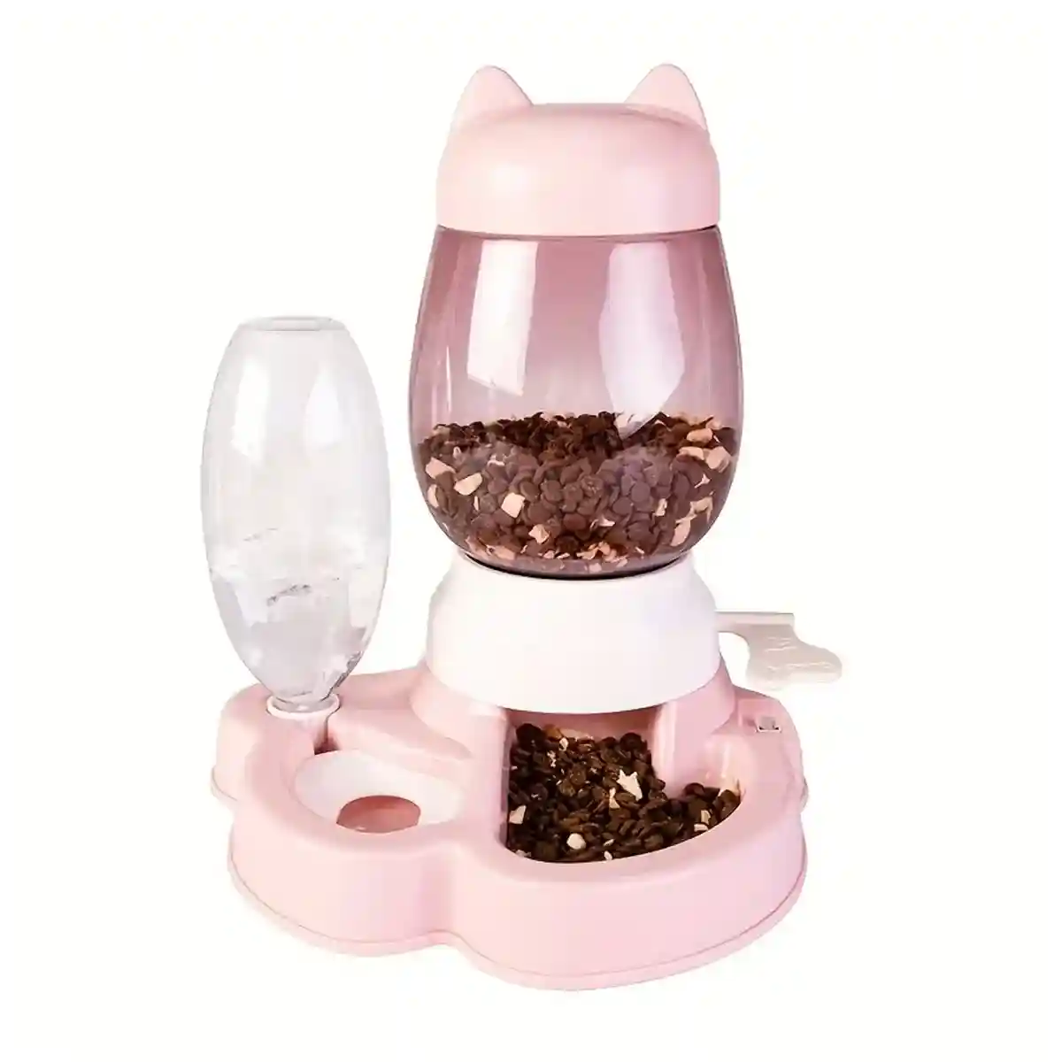 Automatic Pet Food Dispenser with Water Bottle 2.2L Feeder for Cats & Dogs - Image 13