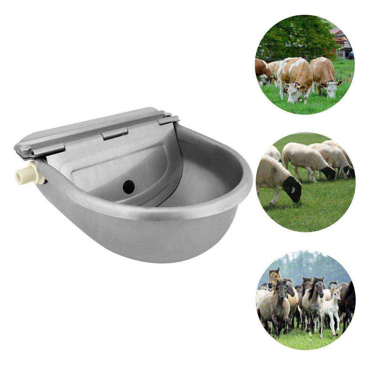 Automatic Stainless Steel Water Bowl 4L Auto Fill Drinking Trough for animals - Image 4