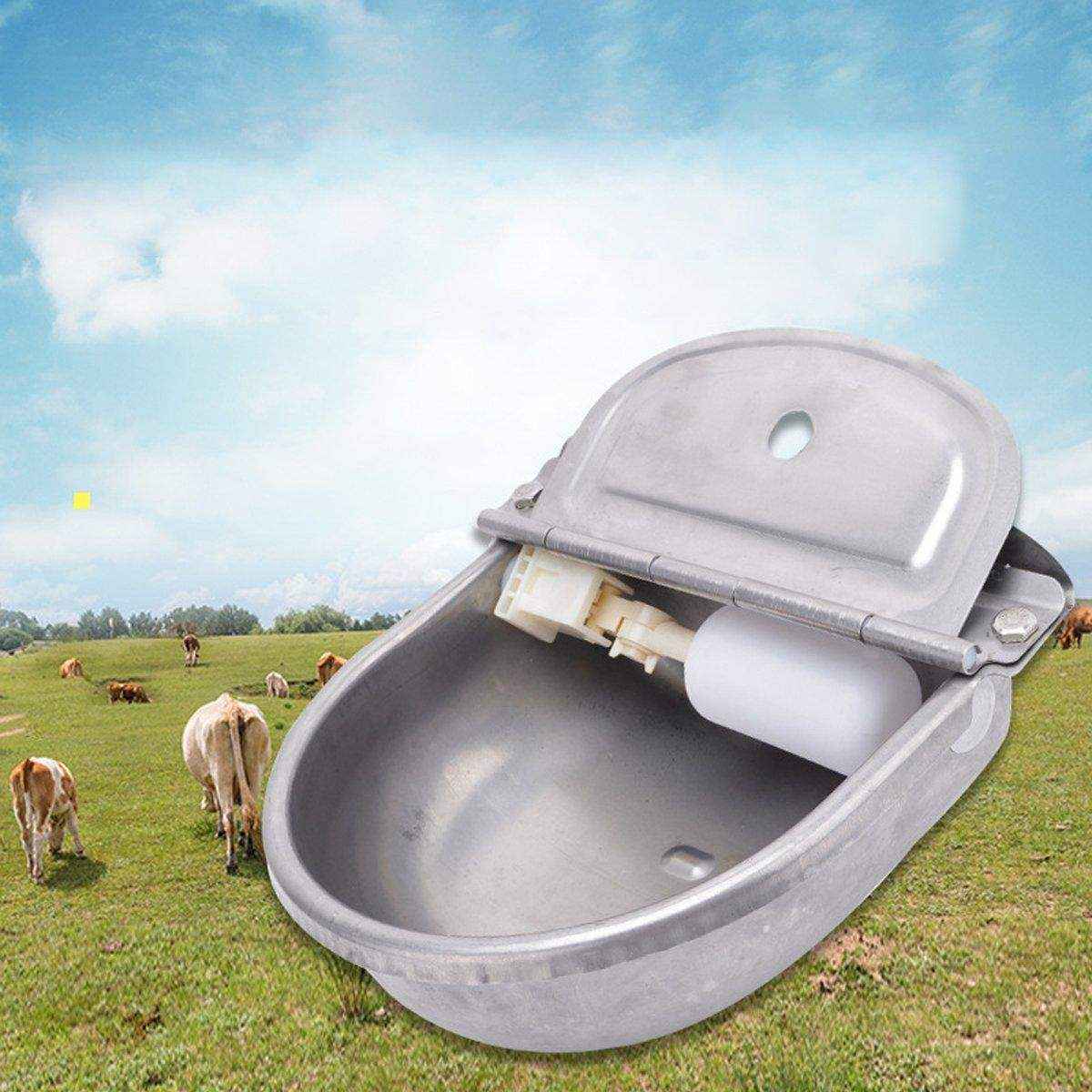 Automatic Stainless Steel Water Bowl 4L Auto Fill Drinking Trough for animals - Image 9