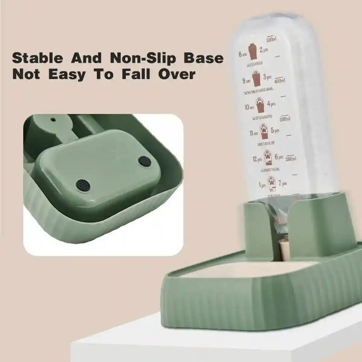 Automatic Pet Water Dispenser for Cats and Dogs with Siphon Refill System - Image 9
