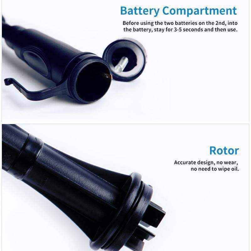 Battery-Powered Aquarium Gravel Cleaner Efficient Fish Tank Gravel Vacuum Syphon - Image 12
