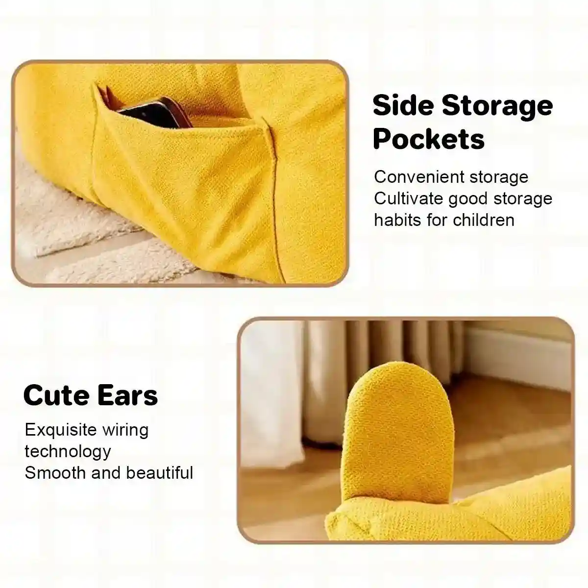 Bear-Shaped Lounge Chair for Pets Cozy and Decorative Pet Sofa - Image 4