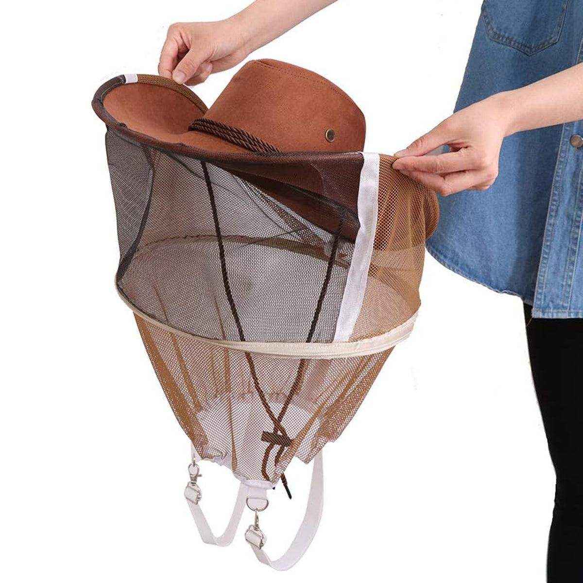 Beekeeping Hat with Protective Veil Breathable Insect Protection for Outdoors - Image 8