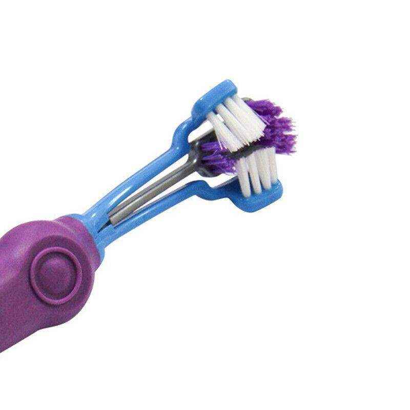 3-Sided Pet Toothbrush 5 Colours - Image 6
